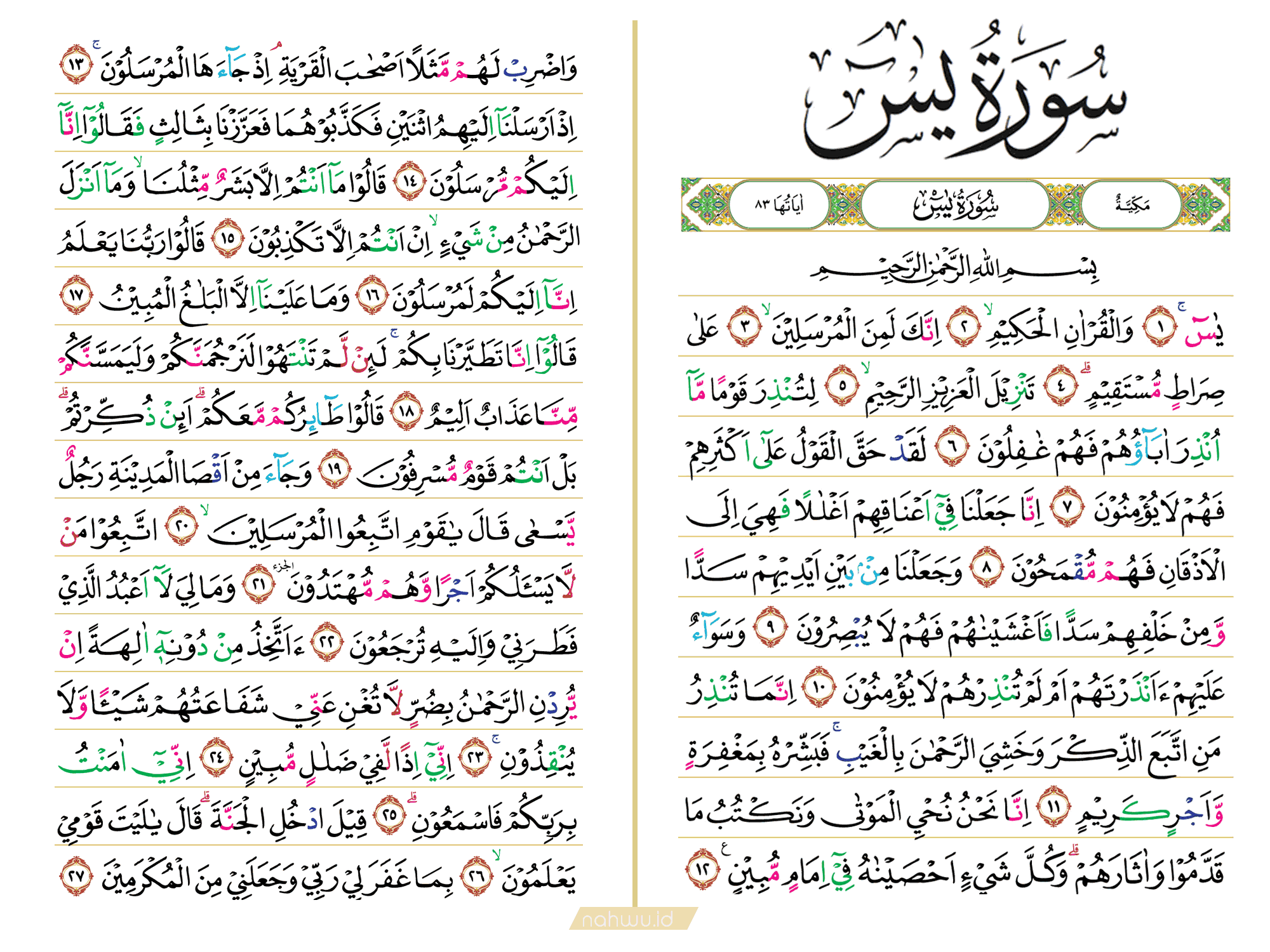 surat yasin lengkap